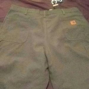 Carhartt green utility pants
